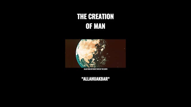 THE CREATION OF MAN