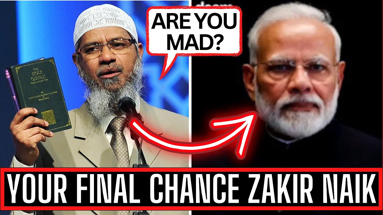 MODI TRIES TO BRIBE DR ZAKIR NAIK