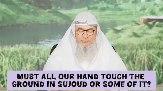 Must All Our Hand Touch The Ground In...
