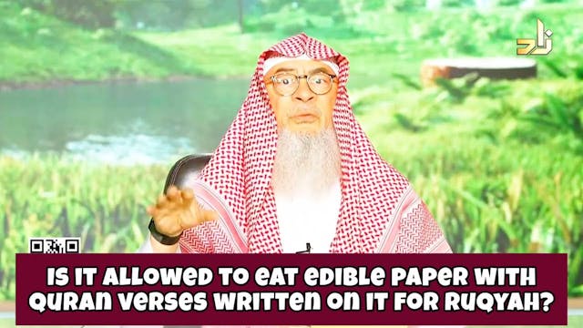 Is It Permissible To Eat Edible Paper...