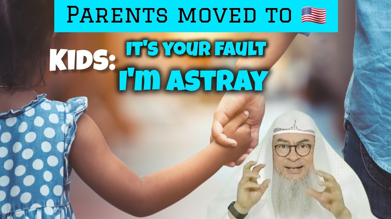 If parents moved to America 🇺🇸 & children went astray, is it parents fault 