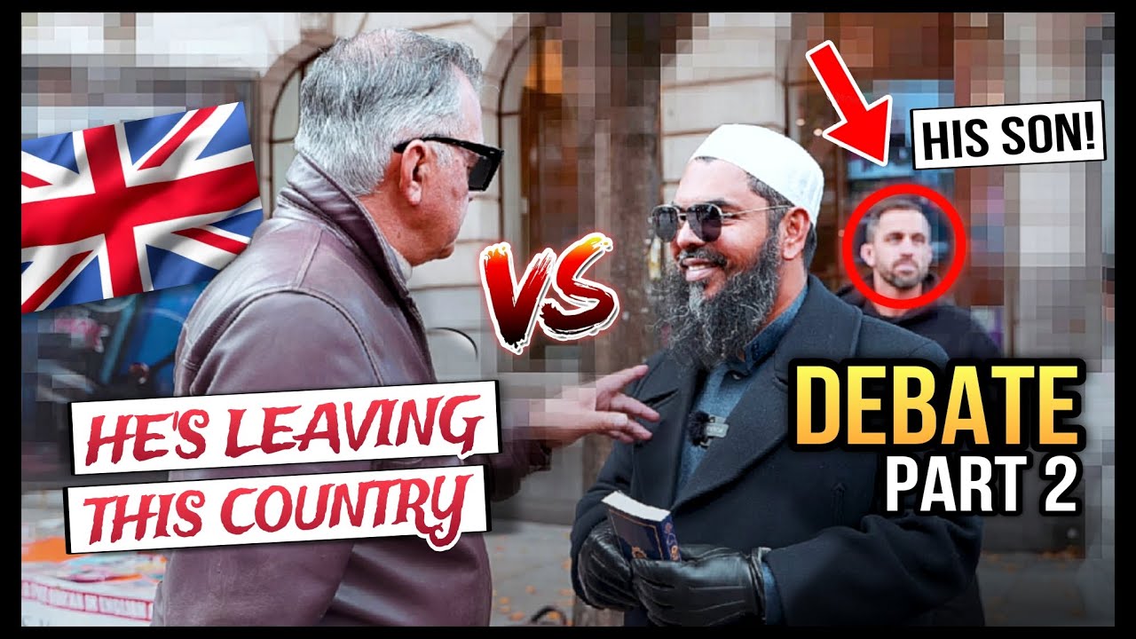 Grand Finale - Atheist Escapes mid Debate vs Shaykh Uthman