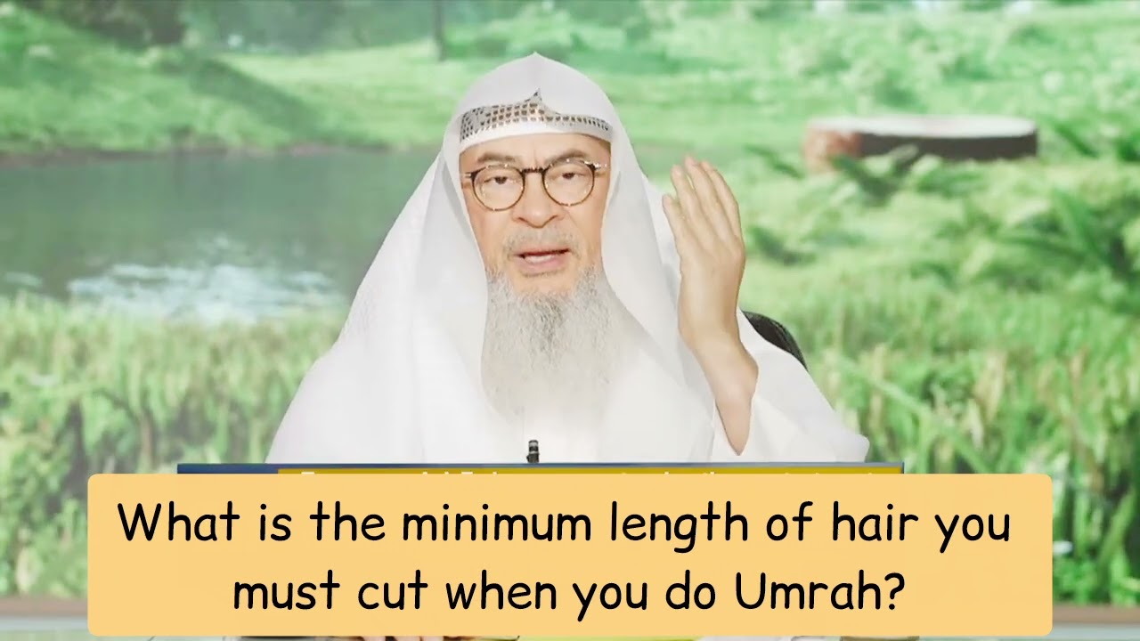 What Is The Minimum Length Of Hair We Men Must Cut When We Do Umrah?