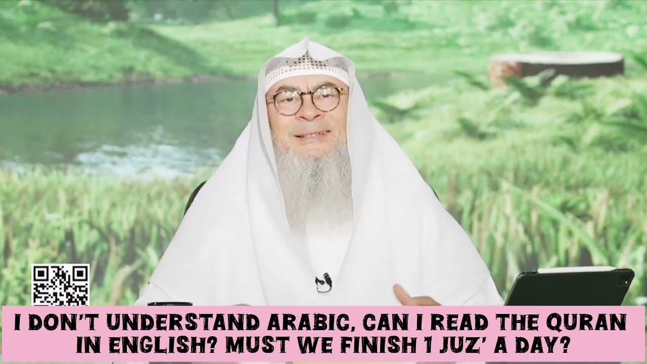 I Don't Understand Arabic, Can I Read The Quran In English To Understand It?