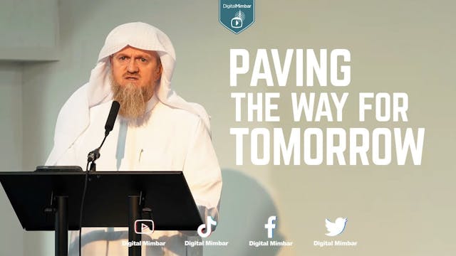 Paving the way for Tomorrow - Wasim K...