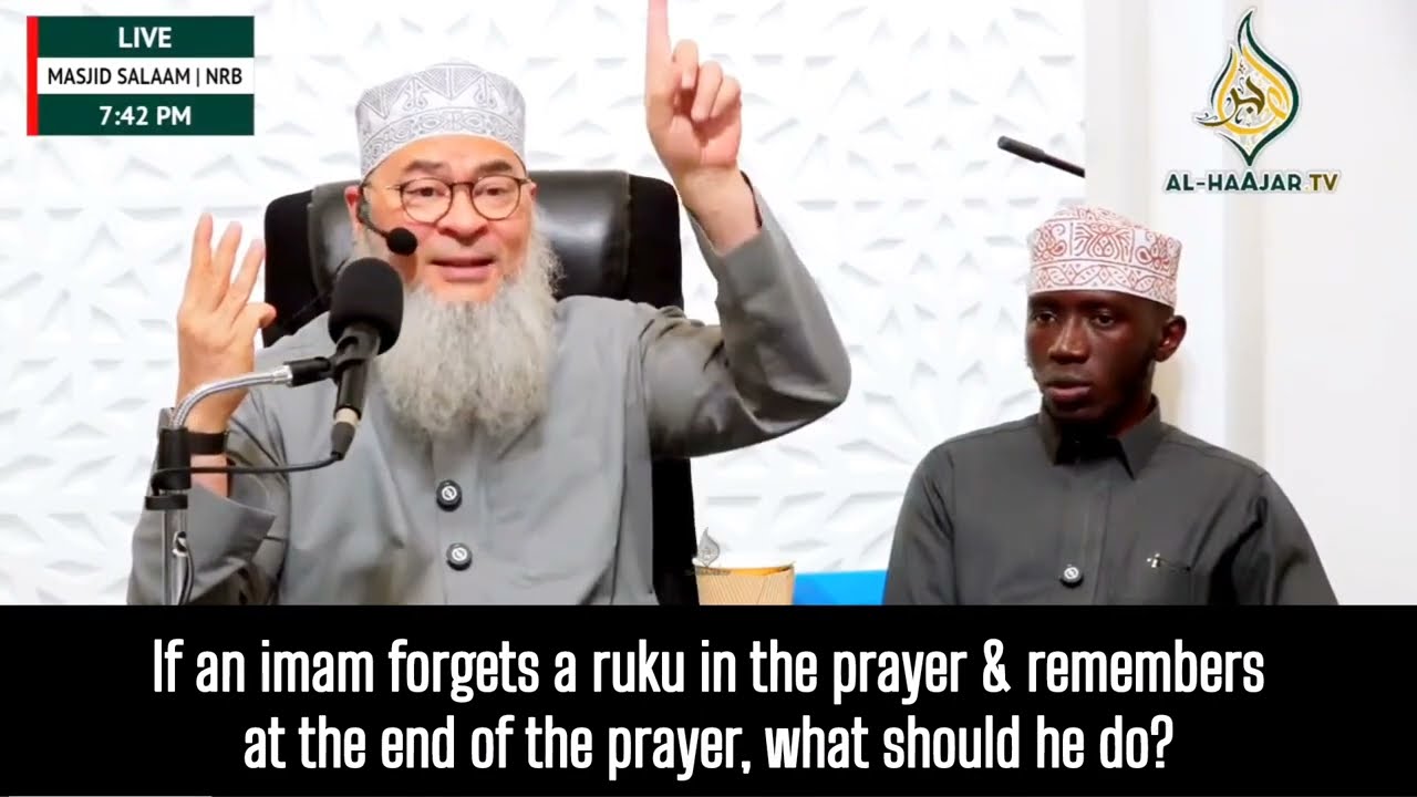 If I Forgot Ruku, Fatiha In Prayer (Pillar) & Remembers At The End, What To Do?