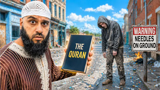 Muslim Investigates Real Life Zombies