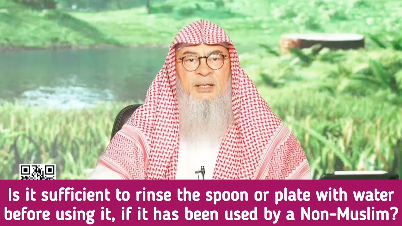 Is It Sufficient To Rinse Plate With Water If It Has Been Used By A Non-Muslim?