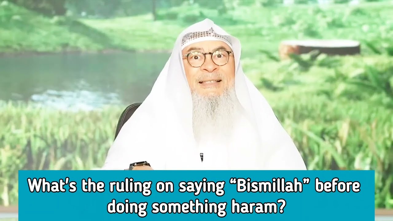 Saying Bismillah Before Doing Something Haram (Playing Games, Music etc.,)?