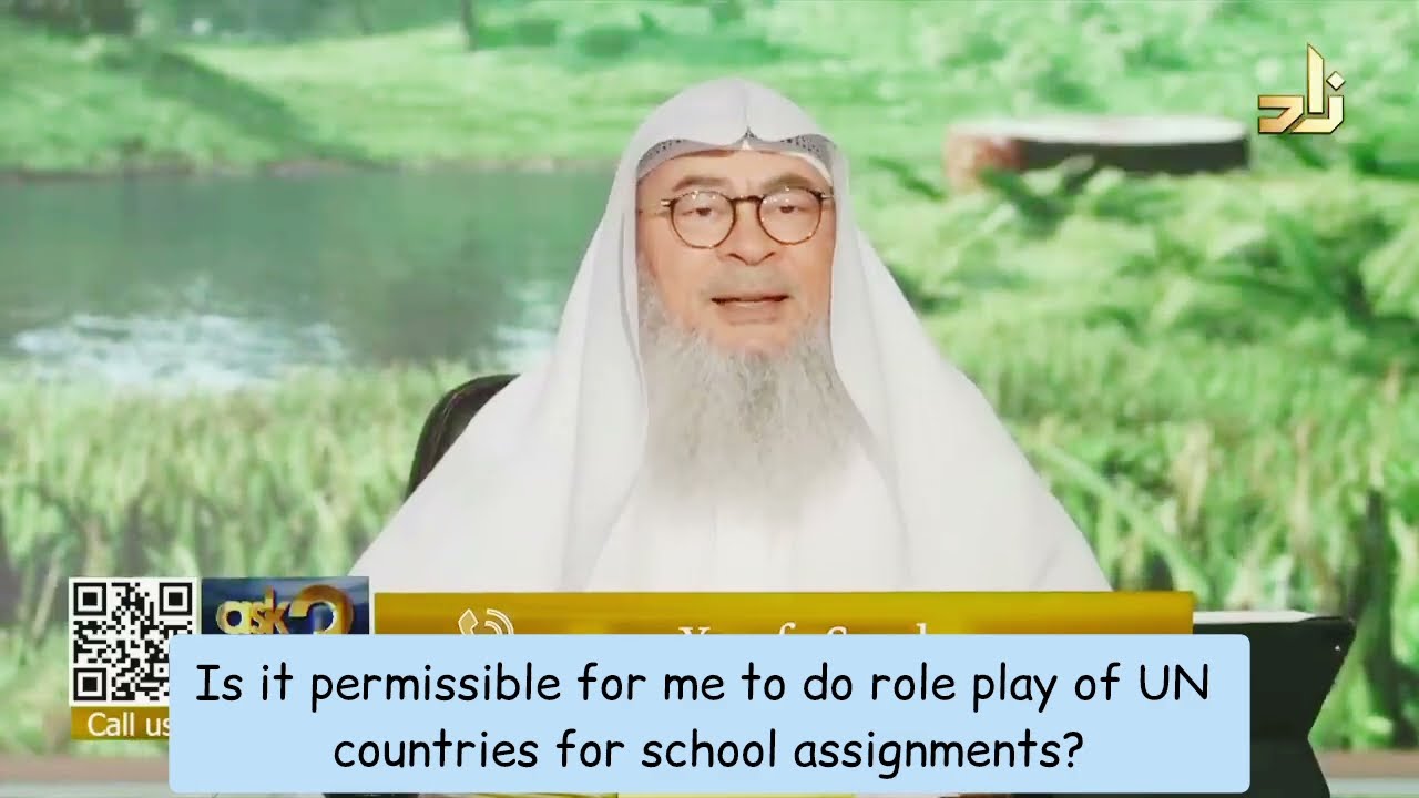 Is It Permissible For Me To Do Role Play Of UN Countries For School Assignment?