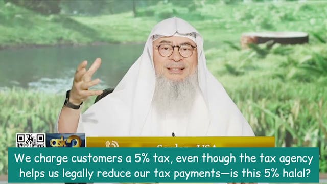 We Charge Customers 5% Tax Through Ta...
