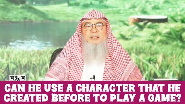 Can He Use A Character That He Create...