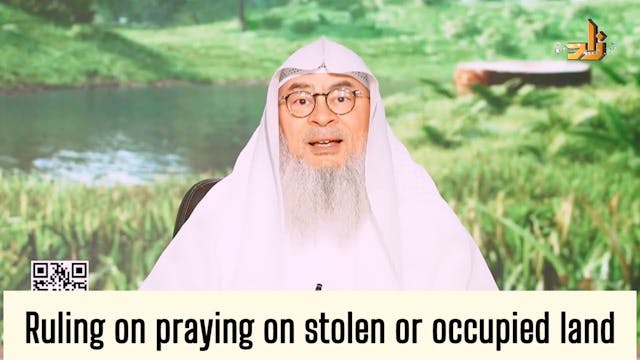 Ruling On Praying On Stolen Or Occupi...