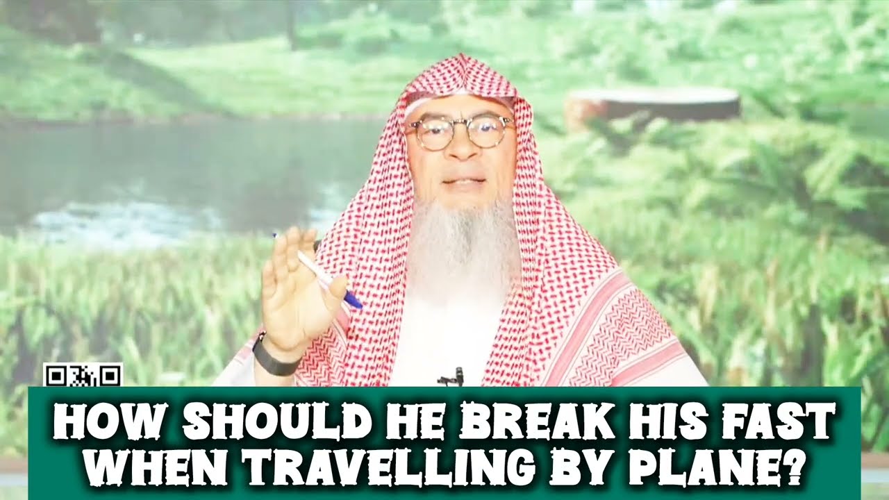 How to break the fast when traveling by plane?