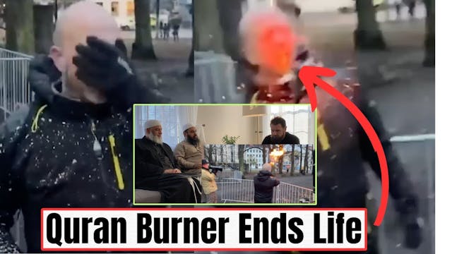 Reaction To Quran Burner Ending His O...