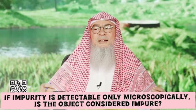 If Impurity Detectable Only Through A...