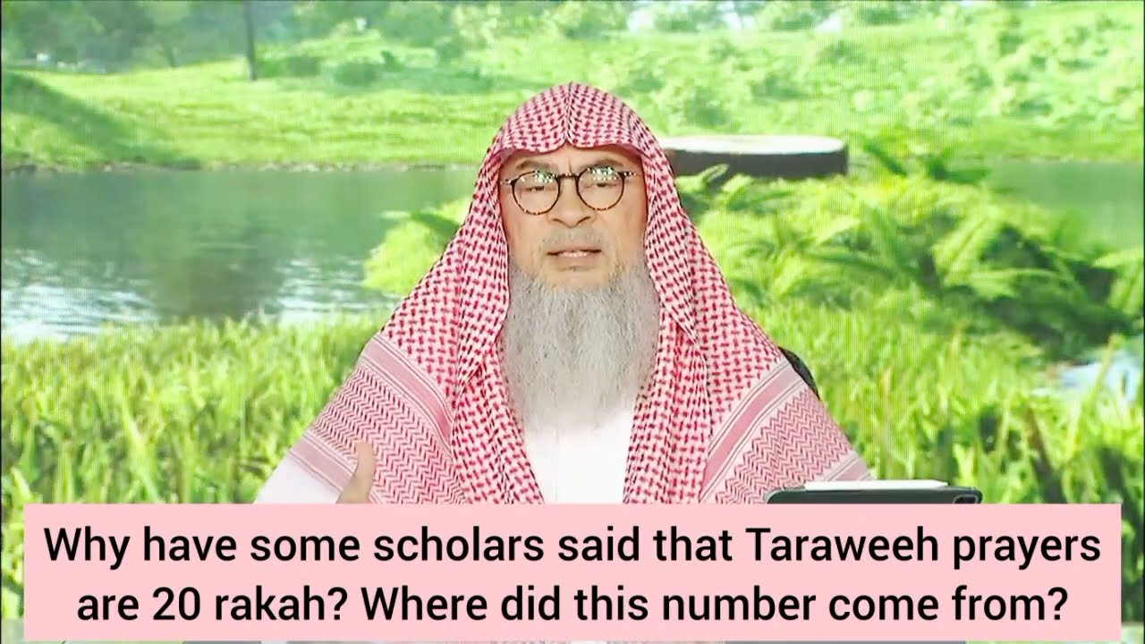 Why Have Some Scholars Said Taraweeh Is 20 Rakahs?