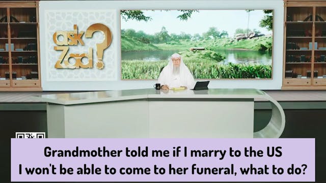 Grandma told me if I marry in US I wo...