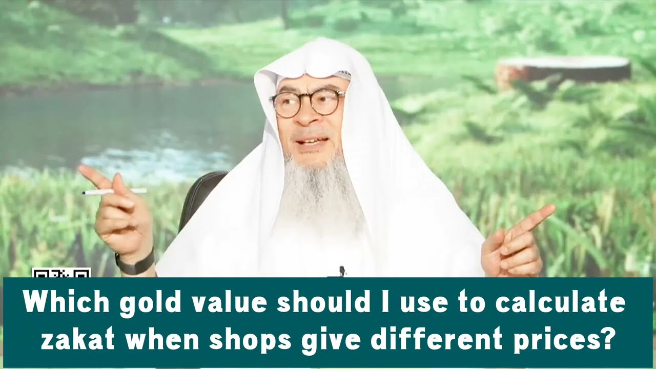 Which Gold Rate Should Use To Calculate Zakat, When Shops Give Different Prices?