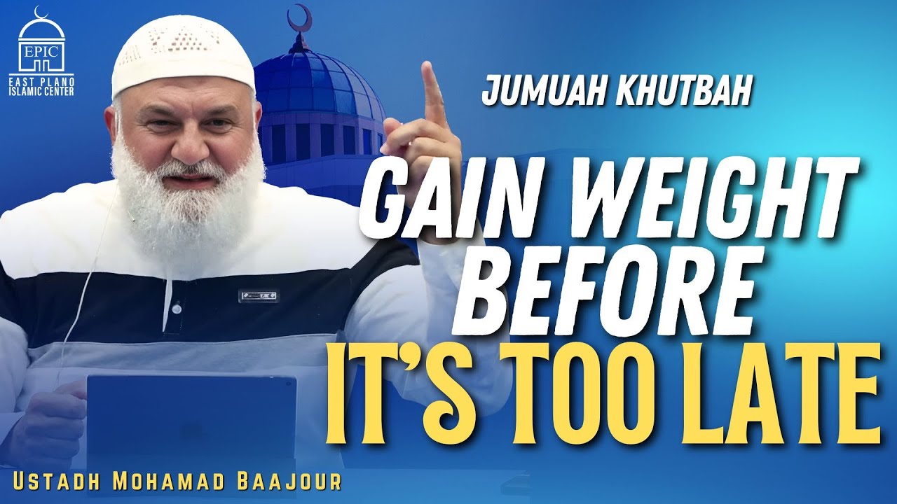 Gain Weight Before It's Too Late