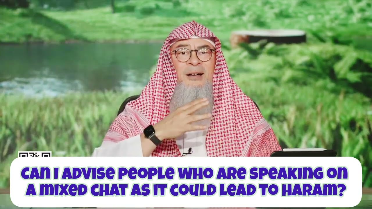 Can I advise people who are chatting on mixed chat as it could lead to haram