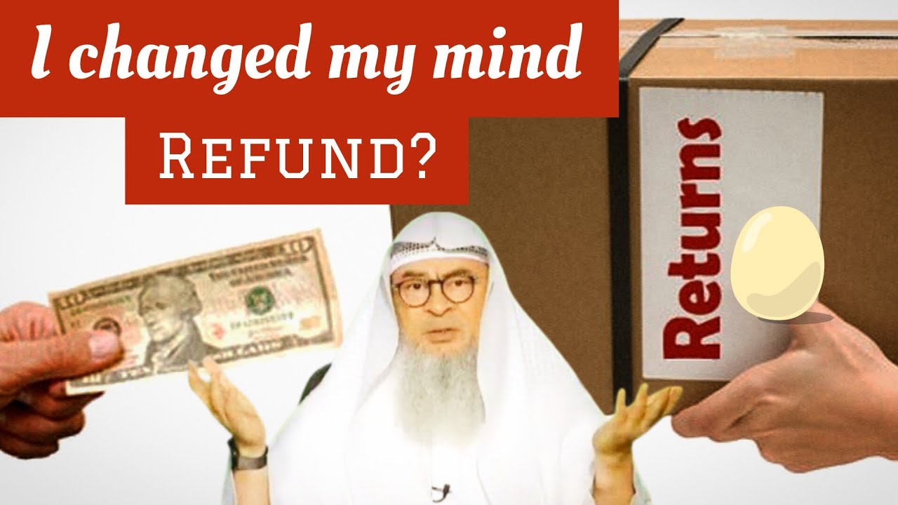 Is returning an item due to change of mind permissible Refund policy (Amazon