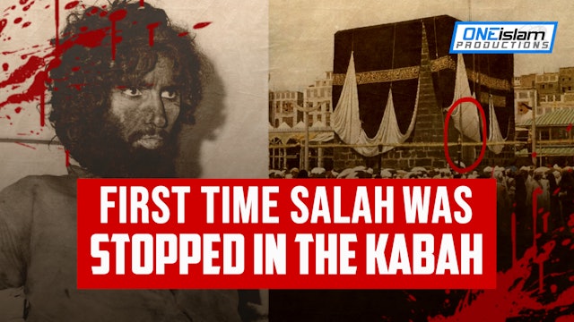 FIRST TIME SALAH WAS STOPPED IN THE KABAH 