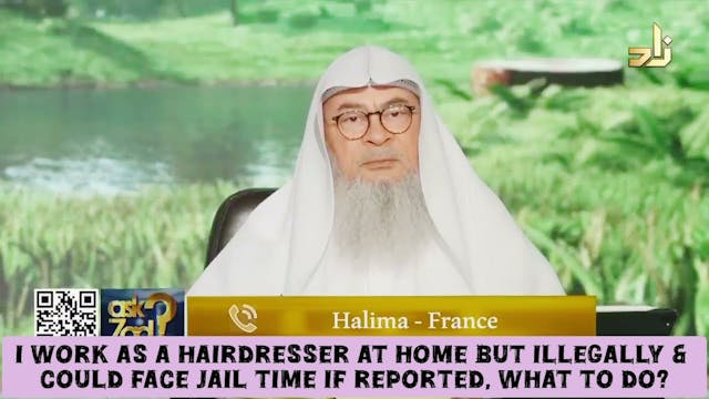 I Work As Hairdresser Illegally, Coul...