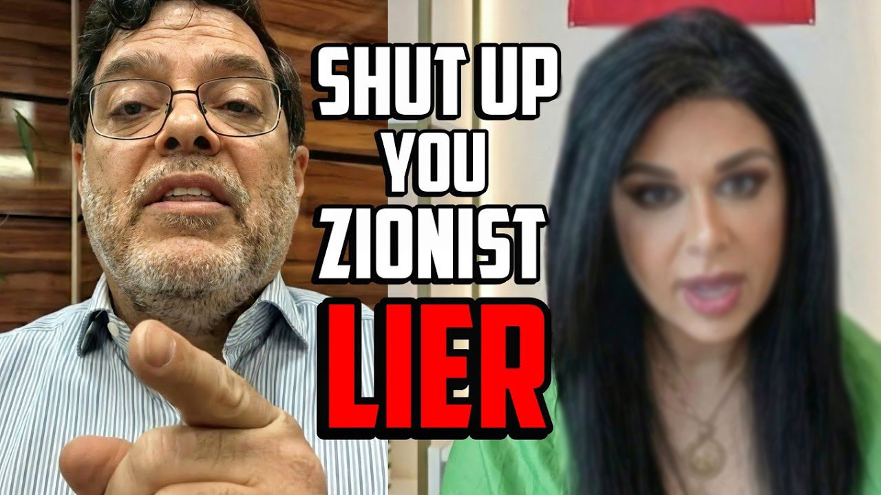 Iranian Professor Wipes The Floor With A Zionist Iranian Woman