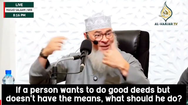 If I Want To Do Good Deeds But I Don'...