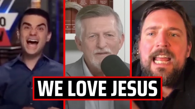 Christian Pastor Goes After Ben Shapiro for calling Jesus a criminal.mp4