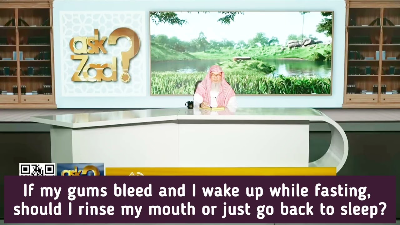 If My Gums Bleed I Wake Up When Fasting Do I Rinse My Mouth Or Just Go To Sleep?