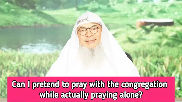 Can I Pretend To Pray With The Congre...