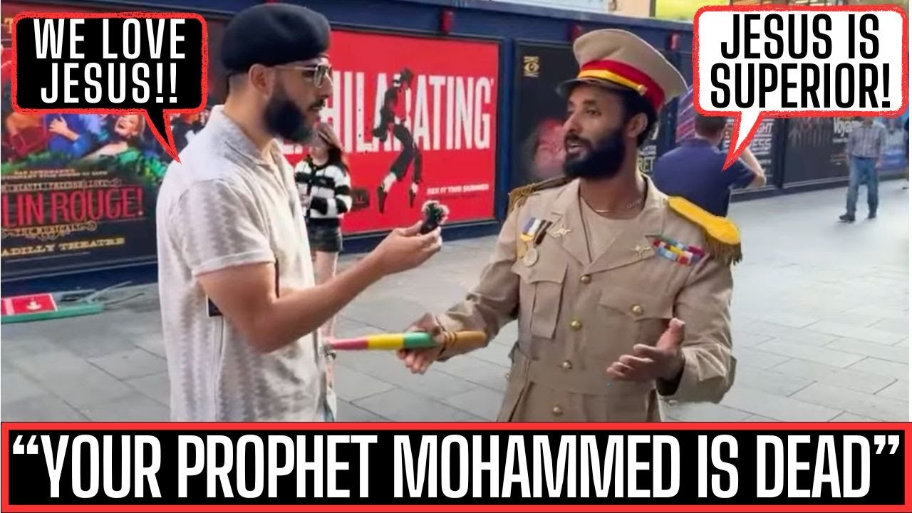 MILITARY MAN CHALLENGES MUSLIM