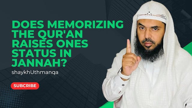 Does Memorizing The Quran Raises Ones...