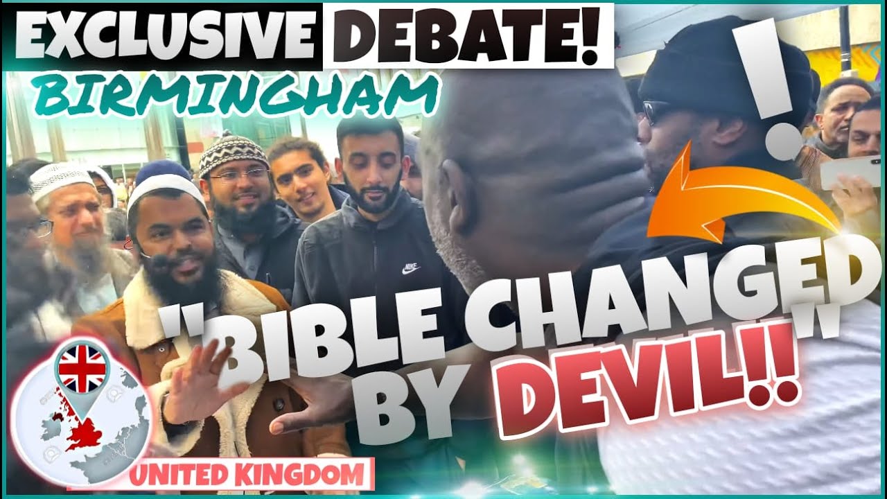 Uk Dawah: 3 Christian Preachers Vs Shaykh Uthman Ibn Farooq