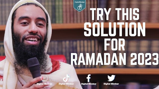 Try this Solution for Ramadan 2023