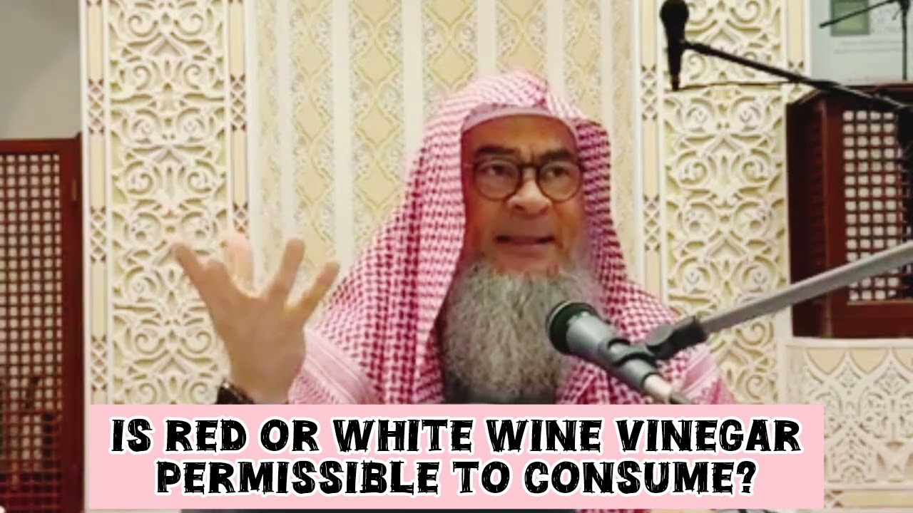 Is red or white wine vinegar permissible to consume (Haram name, Halal product) 