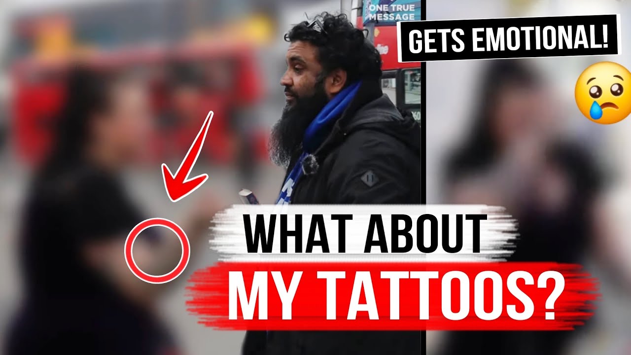 BUT MY TATTOOS - ENGLISH Catholic Woman Gets EMOTIONAL taking the Shahada!