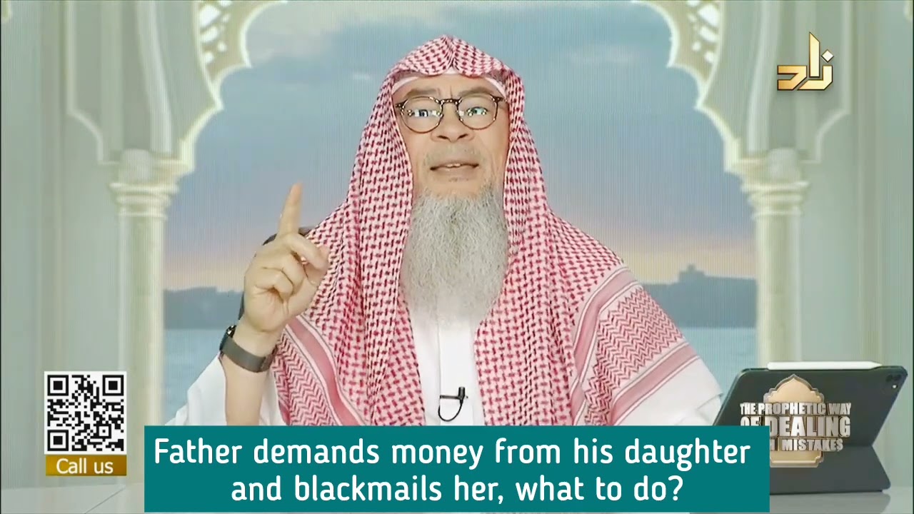 father keeps demanding money, blackmails me, threatens to make dua against me!