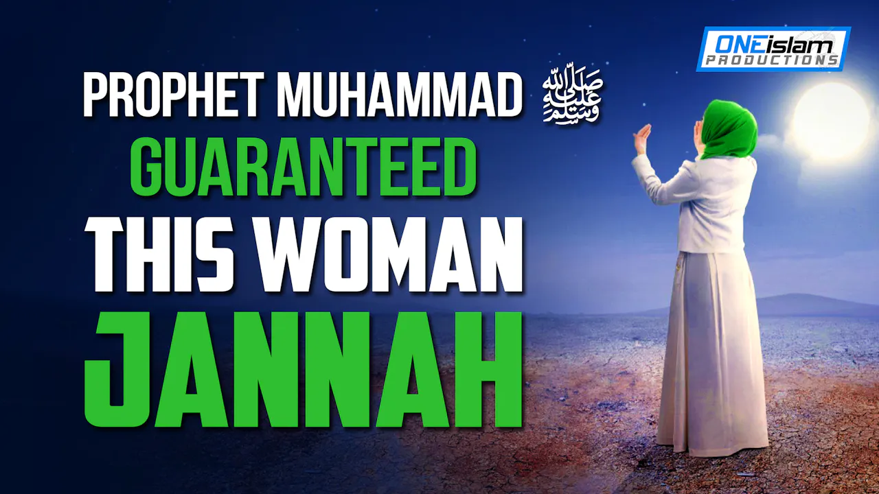 PROPHET MUHAMMAD (ﷺ) GUARANTEED THIS WOMAN JANNAH - Prophet Muhammad ...
