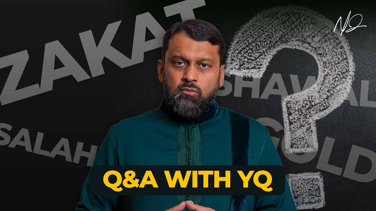 Zakat, Gold, Shawaal...  Question and Answer Session with Shaykh Yasir Qadhi