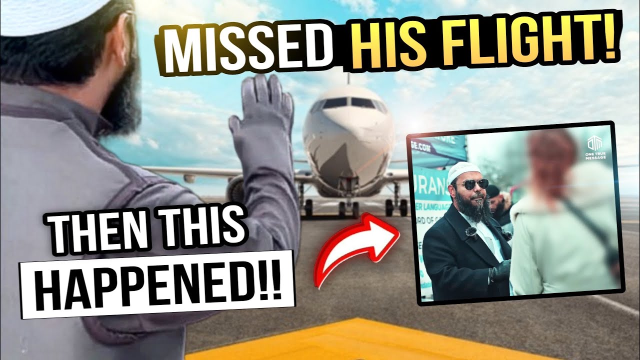 Shaykh Uthman MISSED his Flight 🇺🇸 but then this happened