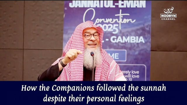 How Sahabah Followed The Sunnah Despi...