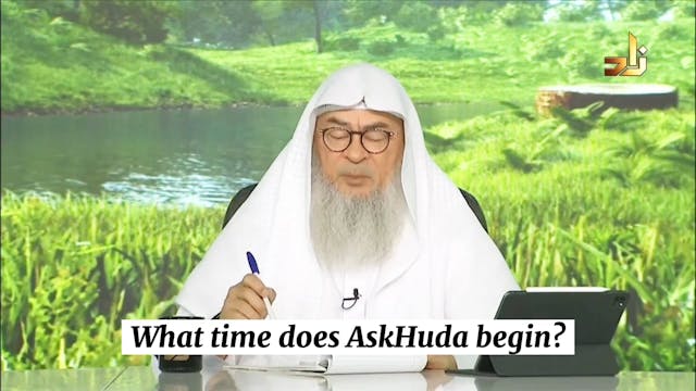 What day & time does Ask Huda come (D...