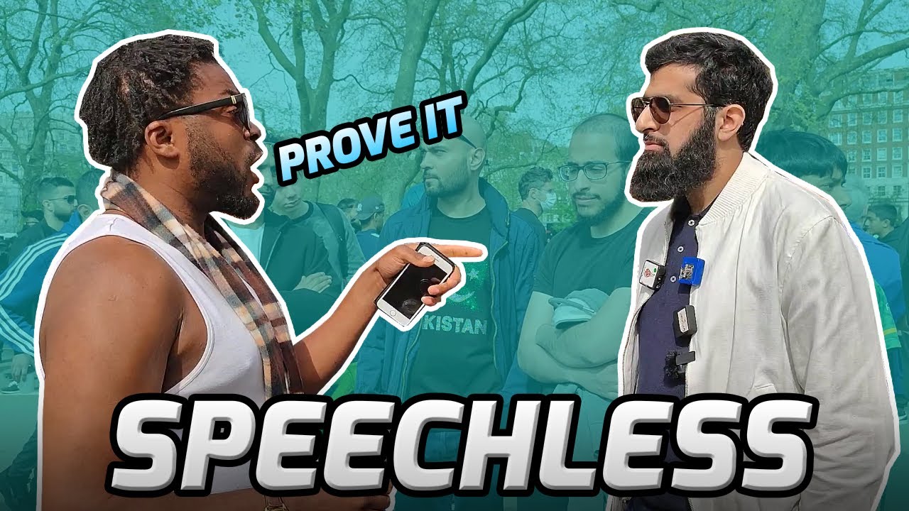 MUSLIM SILENCES HECKLER WITH HADITH CHAIN - SATISFYING