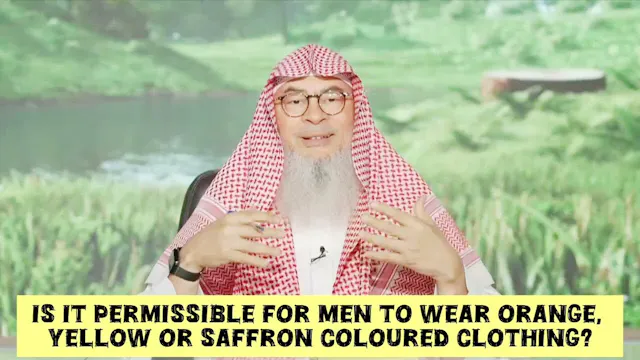 Is It Permissible For Men To Wear Ora...