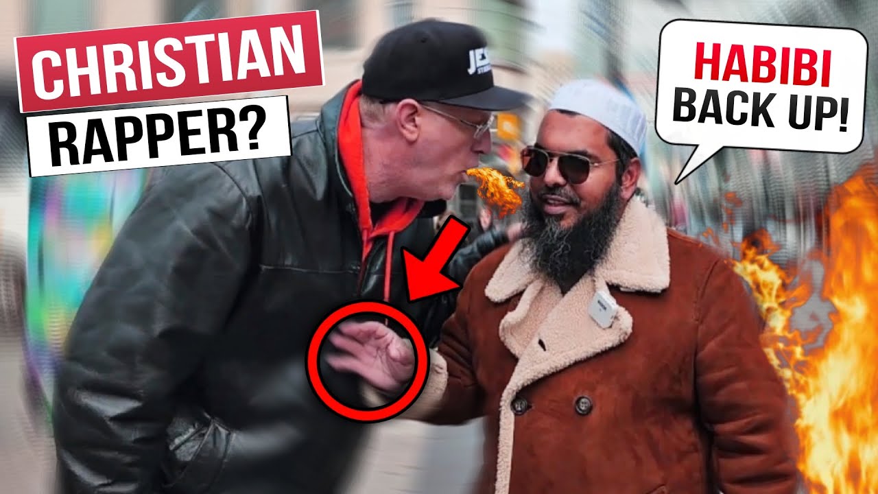 Habibi..Back Up! - Christian Priest Gets Silenced!