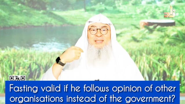 Fasting Valid If He Follows Opinion O...