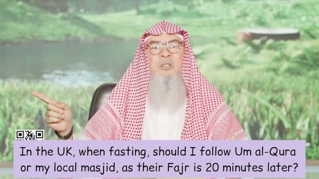 In UK When Fasting Do I Follow Umm-Al...